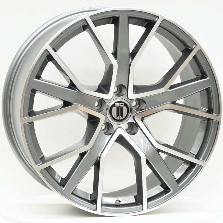 Load image into Gallery viewer, ARROW 22x9.5 ET30 5/112 Grey Machined