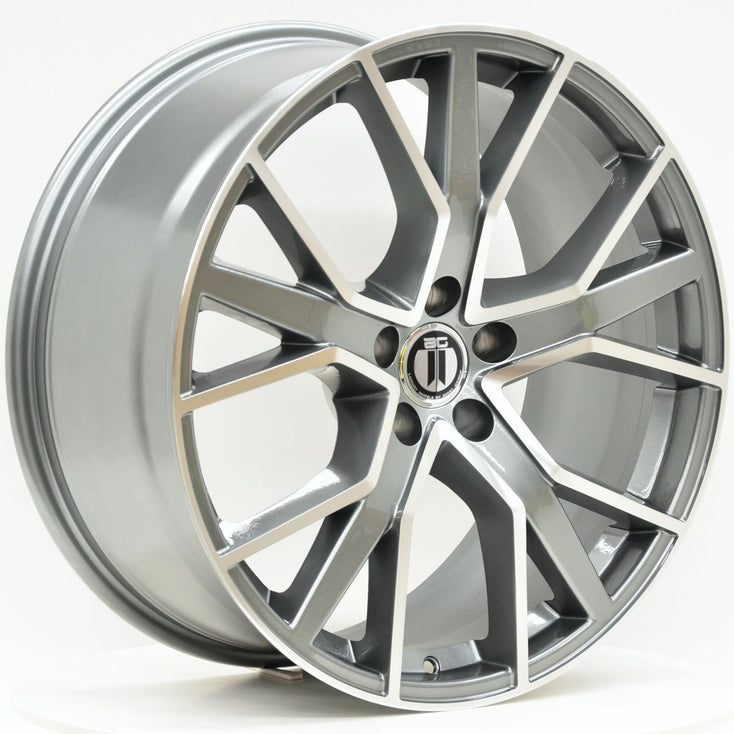Load image into Gallery viewer, ARROW 19x8.5 ET42 5/112 Grey Machined