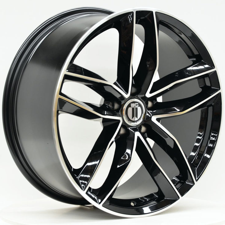 Load image into Gallery viewer, BLADE 19x8.5 ET42 5/112 Black Machined