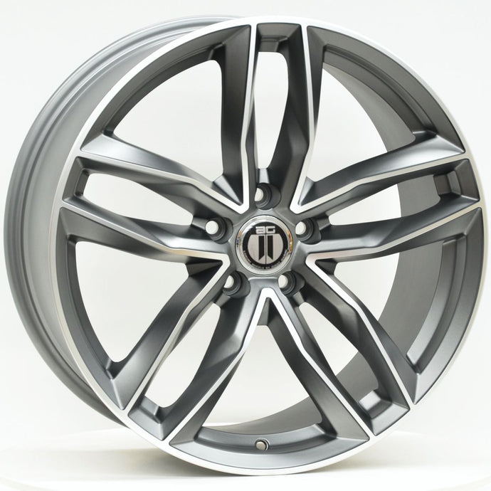 BLADE 22x9.5 ET35 5/112 Grey Machined