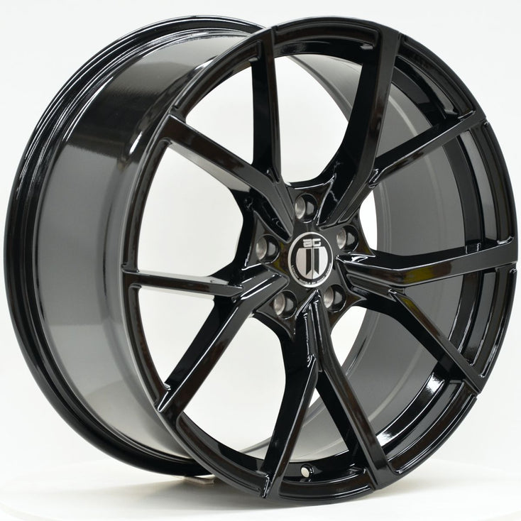 Load image into Gallery viewer, BOLT 18x8 ET45 5/112 Gloss Black
