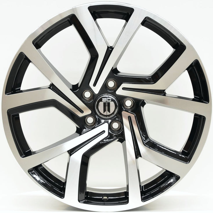 Load image into Gallery viewer, CLUB 18x8 ET45 5/112 Black Machined