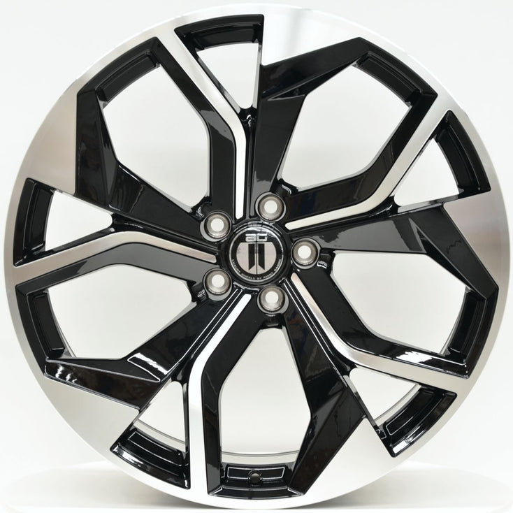 Load image into Gallery viewer, CONCEPT 22x10 ET26 5/112 Black Machined