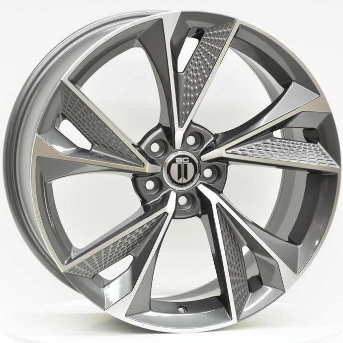 FANTOM 20x9 ET35 5/112 Grey Machined