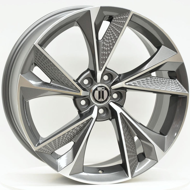 Load image into Gallery viewer, FANTOM 19x8.5 ET42 5/112 Grey Machined