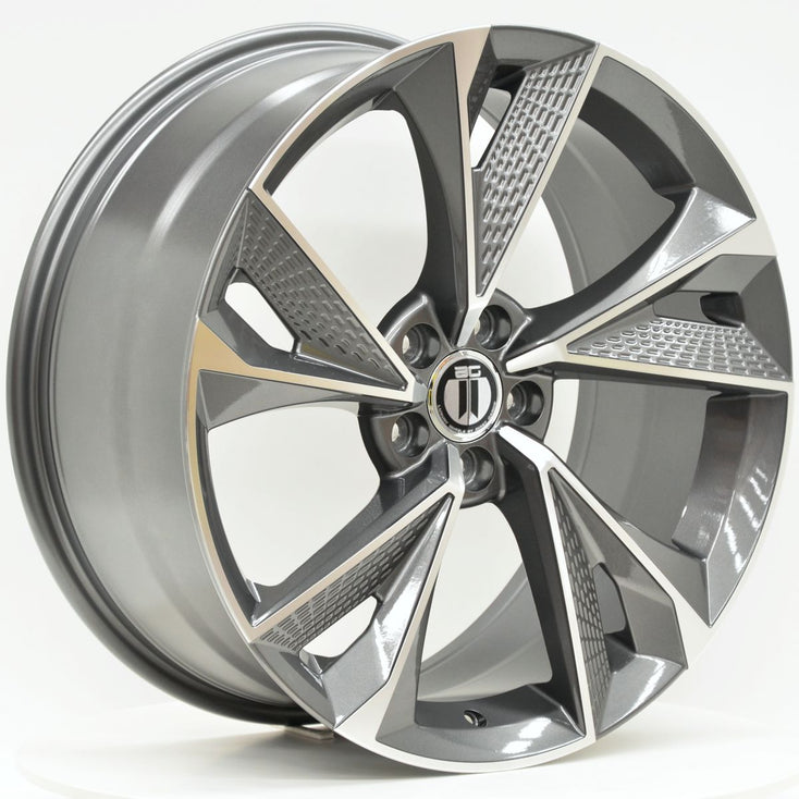 Load image into Gallery viewer, FANTOM 20x9 ET35 5/112 Grey Machined