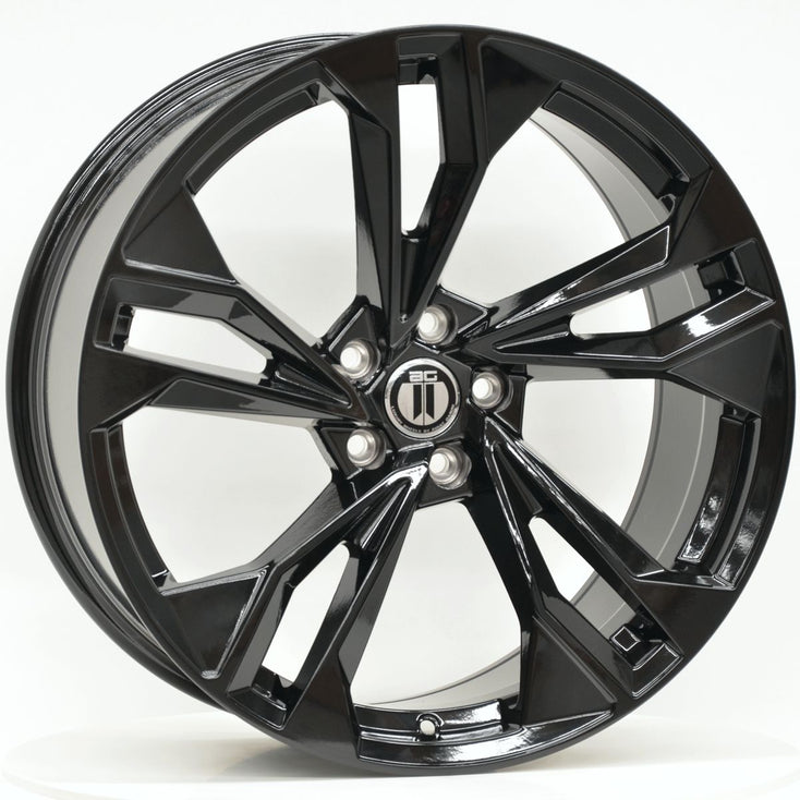 Load image into Gallery viewer, FLAME 20x9 ET32 5/112 Gloss Black