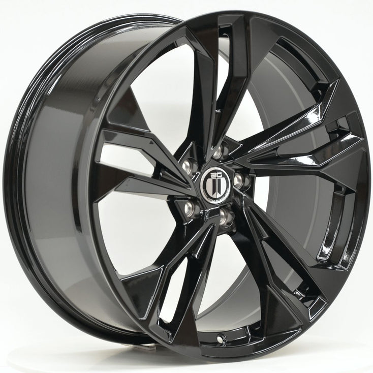 Load image into Gallery viewer, FLAME 20x9 ET32 5/112 Gloss Black