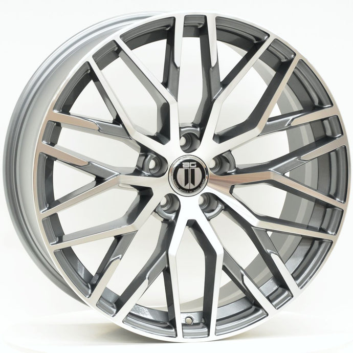 LACE 22x9.5 ET30 5/112 Grey Machined