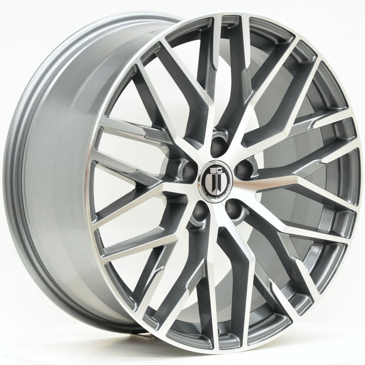 Load image into Gallery viewer, LACE 20x9 ET30 5/112 Grey Machined