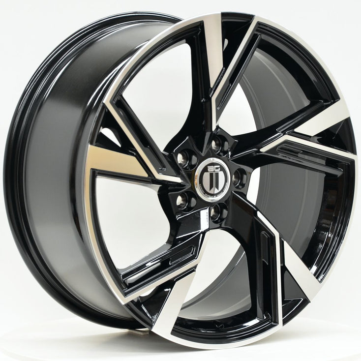 Load image into Gallery viewer, MAGNUS 20x9 ET35 5/112 Black Machined