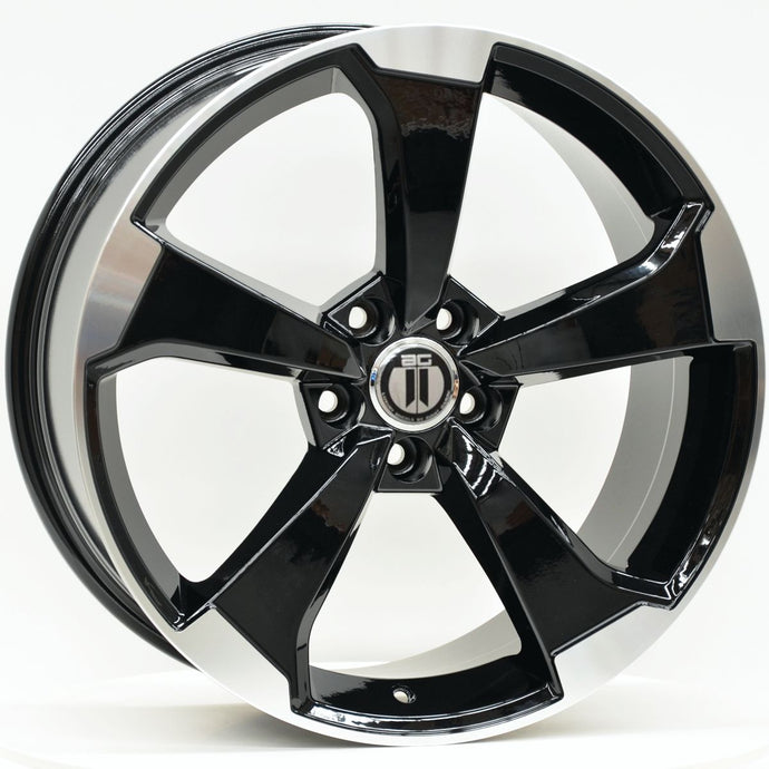 RS3 19x8.5 ET35 5/112 Black Machined