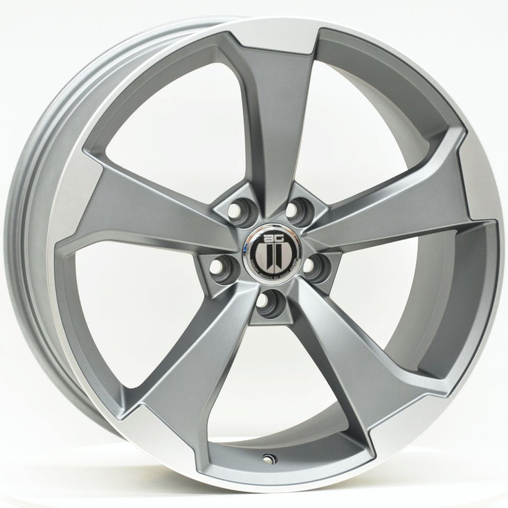 Load image into Gallery viewer, RS3 19x8.5 ET45 5/112 Grey Machined