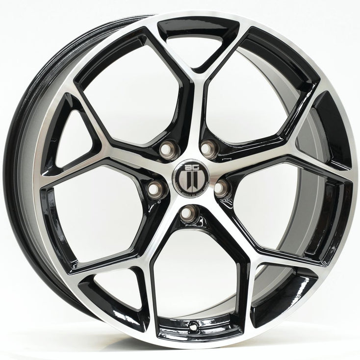Load image into Gallery viewer, RS4 19x8.5 ET35 5/112 Black Machined