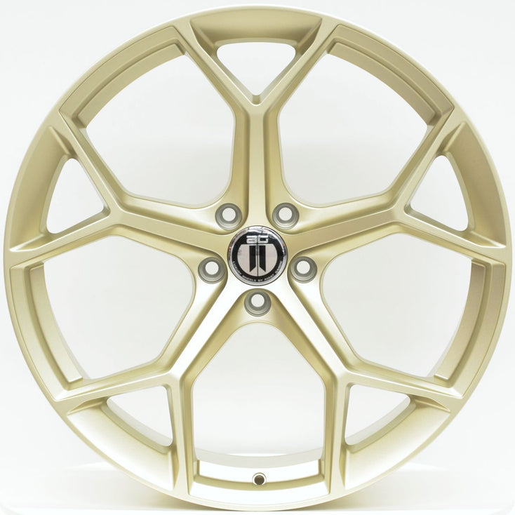 Load image into Gallery viewer, RS5 21x9.5 ET30 5/112 Matt Neo Gold