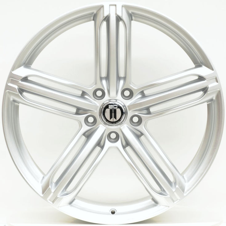 Load image into Gallery viewer, RS6 22x9.5 ET48 5/130 Bright Silver
