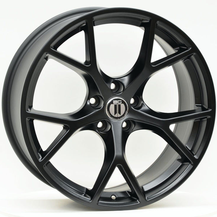 Load image into Gallery viewer, TRACK 19x8.5 ET45 5/112 Satin Black
