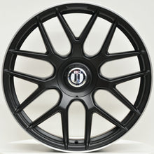 Load image into Gallery viewer, AM636 22 Inch Staggered Black Machined Lip
