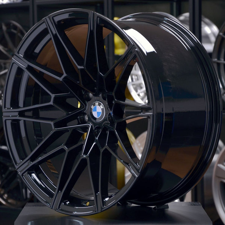 Load image into Gallery viewer, Forged BM31 Satin Black 20 Inch Staggered Wheels - BMW M3 M4 G80 G81 G82