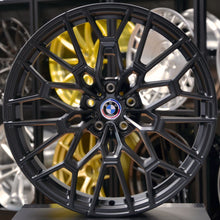 Load image into Gallery viewer, Forged BM32 Satin Black 20 Inch Staggered Wheels - BMW M3 M4 G80 G81 G82
