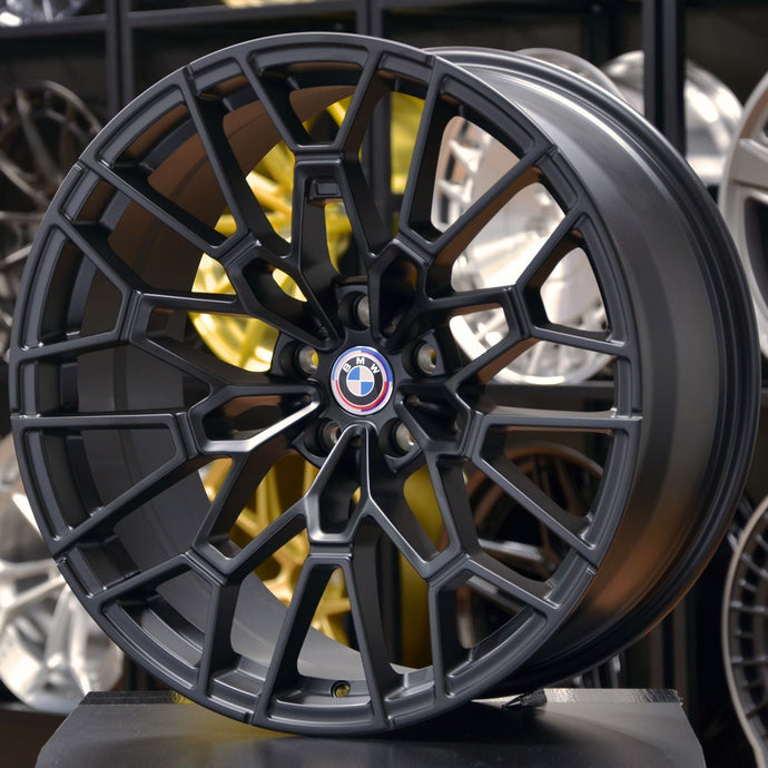 Forged BM32 Satin Black 20 Inch Staggered Wheels - BMW M3 M4 G80 G81 G82