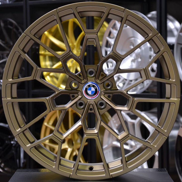 Load image into Gallery viewer, Forged BM32 Satin Bronze 20/21 Inch Staggered Wheels - BMW M3 M4 G80 G81 G82