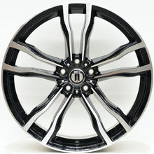 Load image into Gallery viewer, F05 22 Inch Staggered Black Machined - BMW X5/X6
