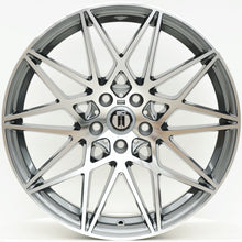 Load image into Gallery viewer, GT 19 Inch Staggered ET35 Grey Machined
