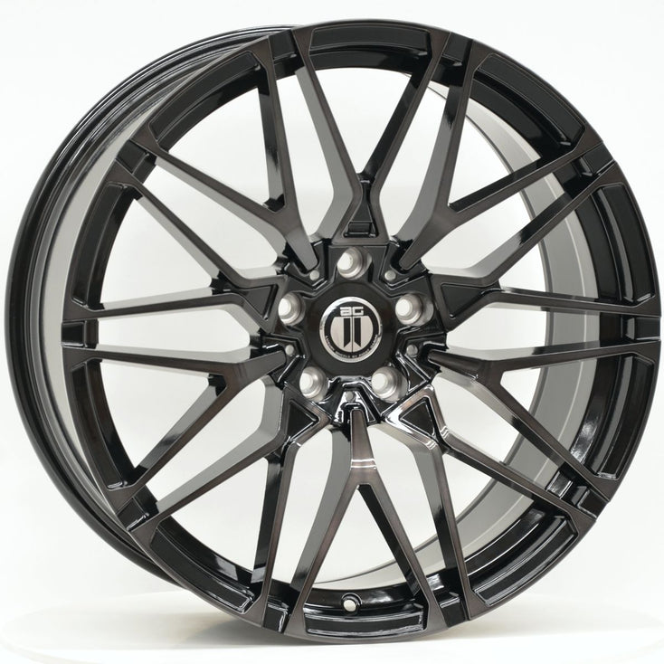 Load image into Gallery viewer, GX60 20 Inch Staggered Black Clear over Machined Face