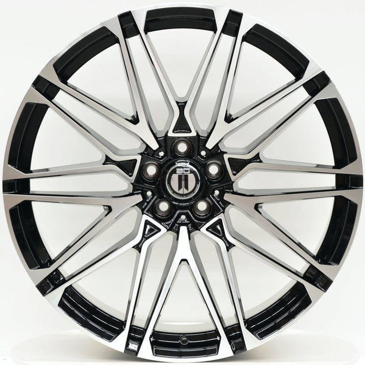 Load image into Gallery viewer, GX60 22 Inch Staggered Black Machined - BMW X5/X6 G05/G06