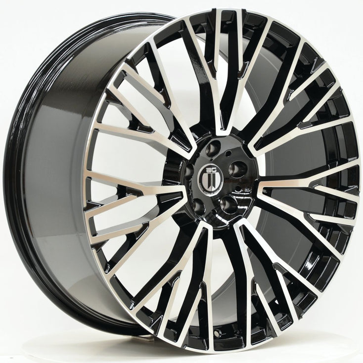 Load image into Gallery viewer, GX75 22 Inch Staggered Black Machined - BMW X5/X6 G05/G06