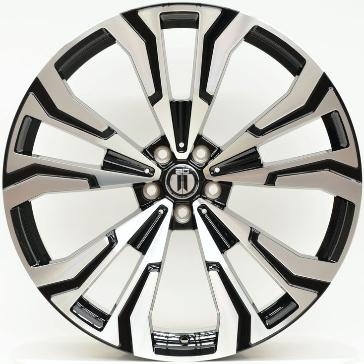 Load image into Gallery viewer, GX77 22 Inch Staggered Black Machined - BMW X7 G07