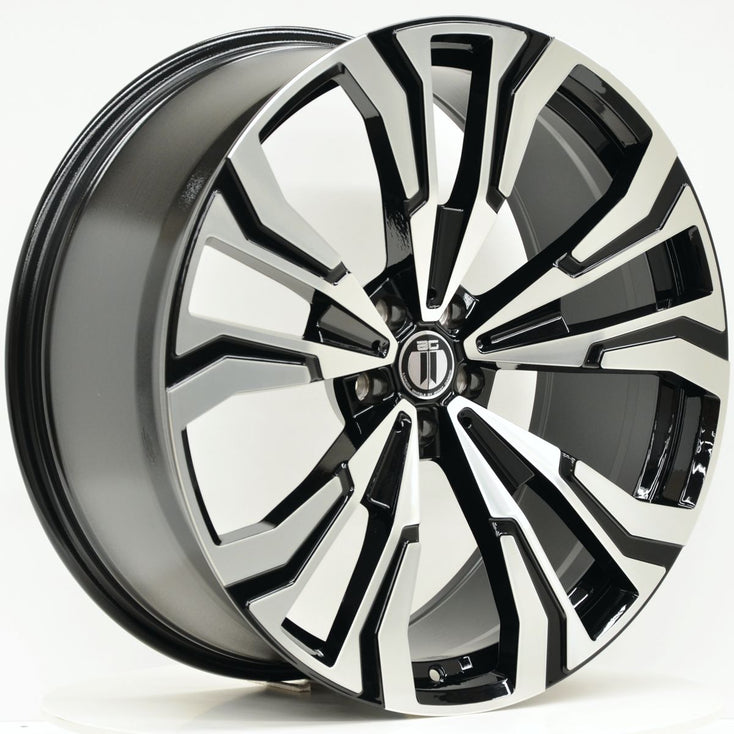 Load image into Gallery viewer, GX77 22 Inch Staggered Black Machined - BMW X7 G07