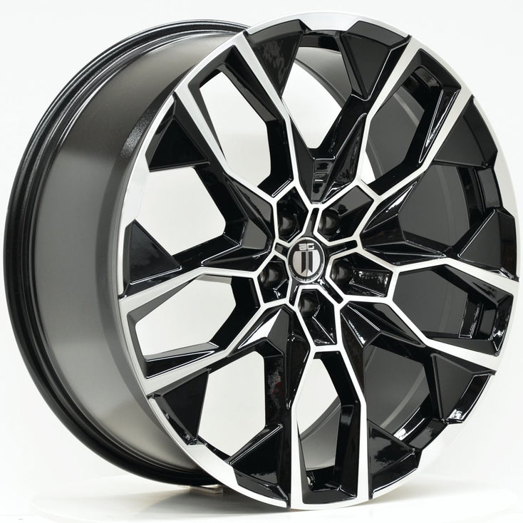 Load image into Gallery viewer, GX80 22 Inch Staggered Black Machined - BMW X5/X6 G05/G06