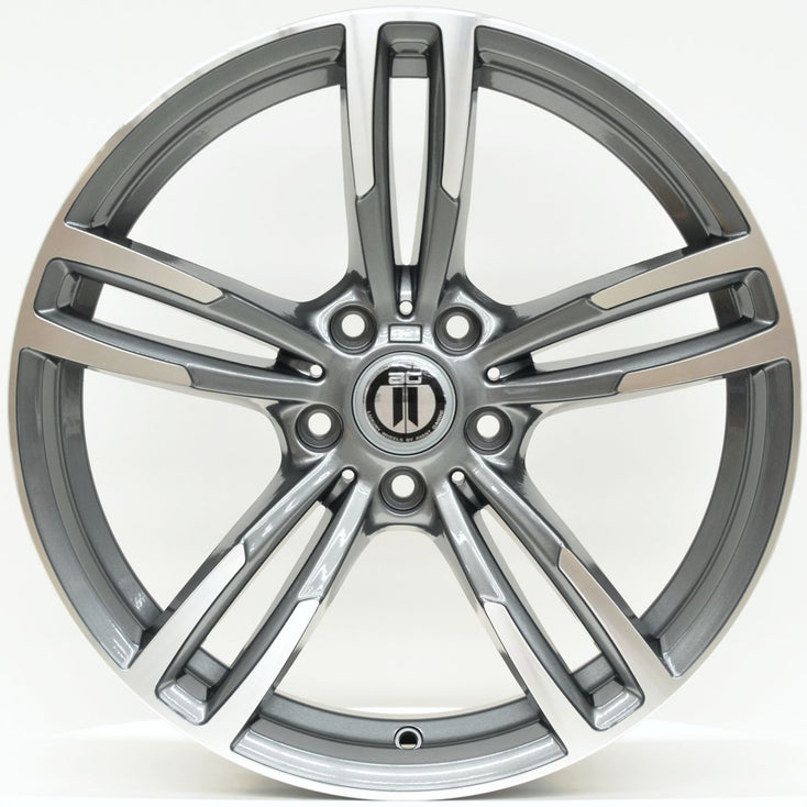 Load image into Gallery viewer, M450 19x8.5 ET35 5/120 Grey Machined