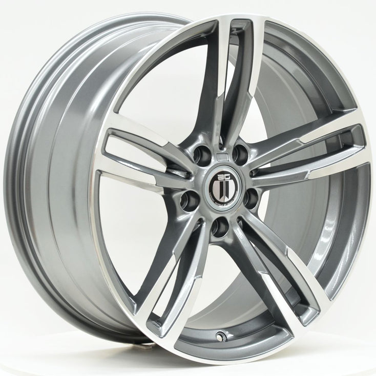 Load image into Gallery viewer, M450 19x8.5 ET35 5/120 Grey Machined