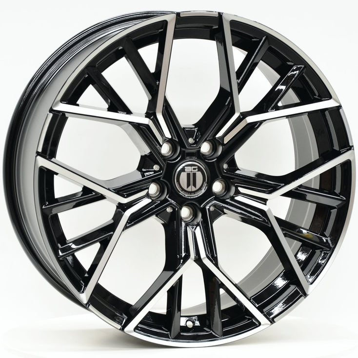 Load image into Gallery viewer, M850 20 Inch Staggered ET35 Black Milling Edges