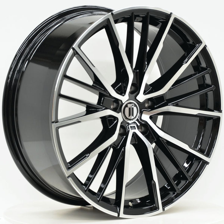 Load image into Gallery viewer, RF18 20 Inch Staggered ET35 5/120 Black Machined
