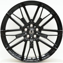Load image into Gallery viewer, RF22 21 Inch Staggered ET27 5/112 Gloss Black