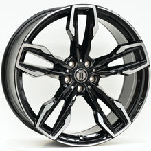 Load image into Gallery viewer, RF30 20 Inch Staggered ET27 5/112 Black Machined