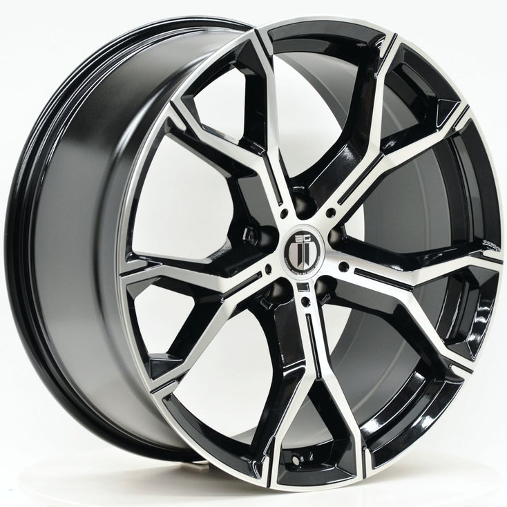 Load image into Gallery viewer, GX65 21 Inch Staggered Black Machined - BMW X5/X6 G05/G06