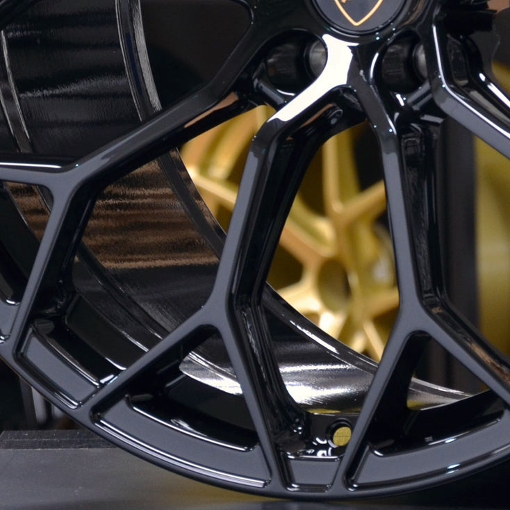 Load image into Gallery viewer, Forged LM612 Satin Black 20 Inch Wheels - Lamborghini Huracan