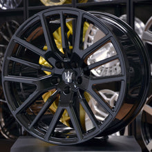 Load image into Gallery viewer, Forged MA01 Black 21 Inch Staggered Wheels - Maserati Levante