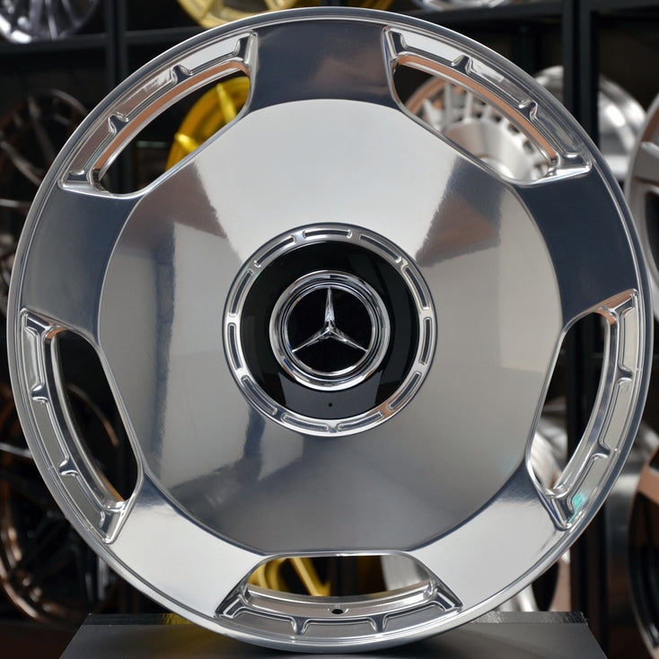 Load image into Gallery viewer, Forged MB120 Full Polished 23 Inch Wheels - Mercedes G63 AMG G-Wagon