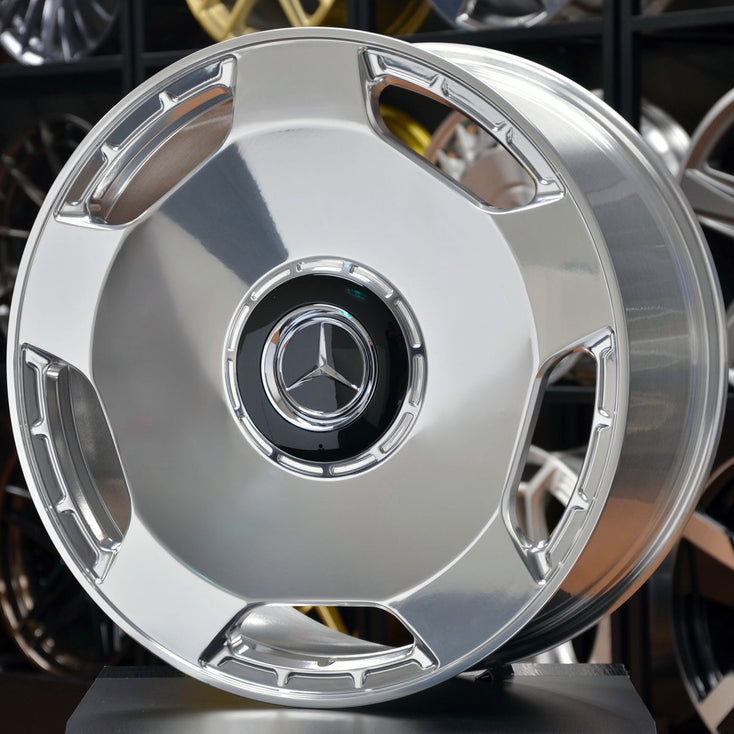 Load image into Gallery viewer, Forged MB120 Full Polished 23 Inch Wheels - Mercedes G63 AMG G-Wagon