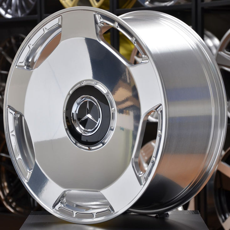 Load image into Gallery viewer, Forged MB120 Full Polished 23 Inch Wheels - Mercedes G63 AMG G-Wagon