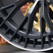 Load image into Gallery viewer, Forged MB127 Black Machined Lip 20 Inch Staggered Wheels - Mercedes C63 AMG Coupe C205
