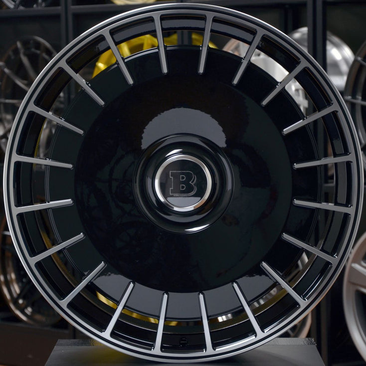 Load image into Gallery viewer, Forged MB193 Black Machined 24 Inch Wheels - Mercedes G63 AMG G-Wagon
