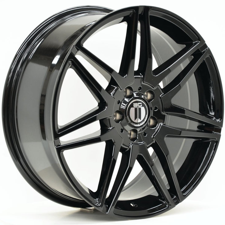 Load image into Gallery viewer, AM320 18x8 ET45 Gloss Black