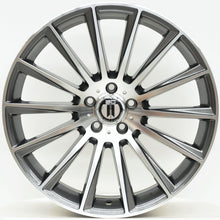 Load image into Gallery viewer, AM500 19 Inch Staggered ET35 Grey Machined Face
